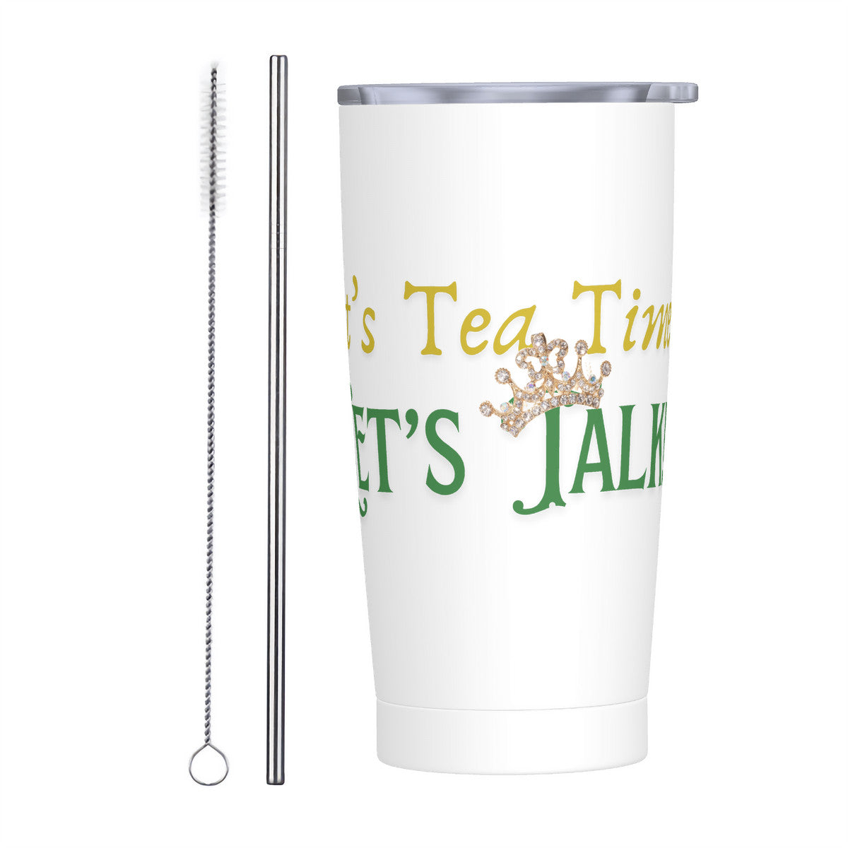 HC_C81 20oz Stainless Steel Straw Lid Cup