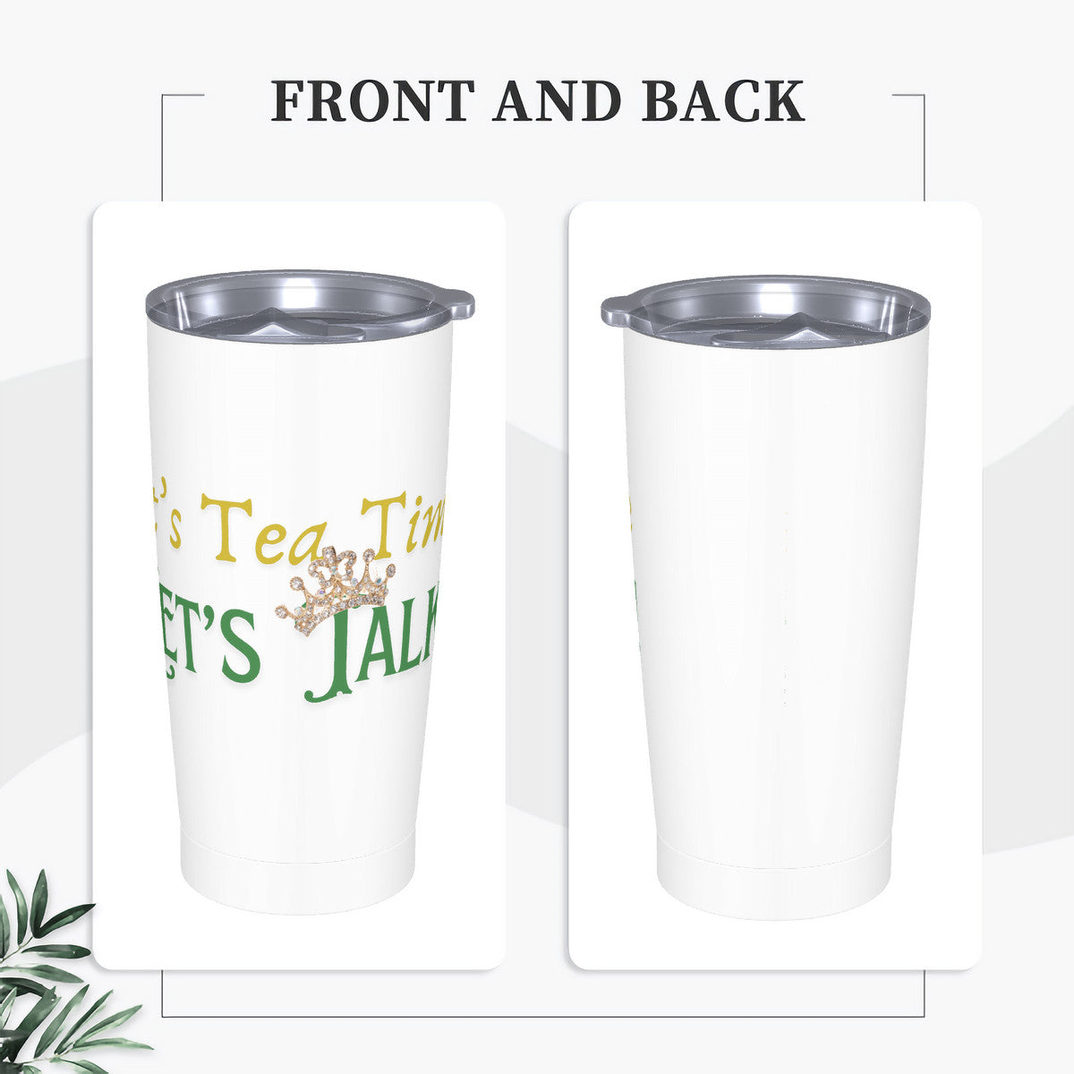 HC_C81 20oz Stainless Steel Straw Lid Cup
