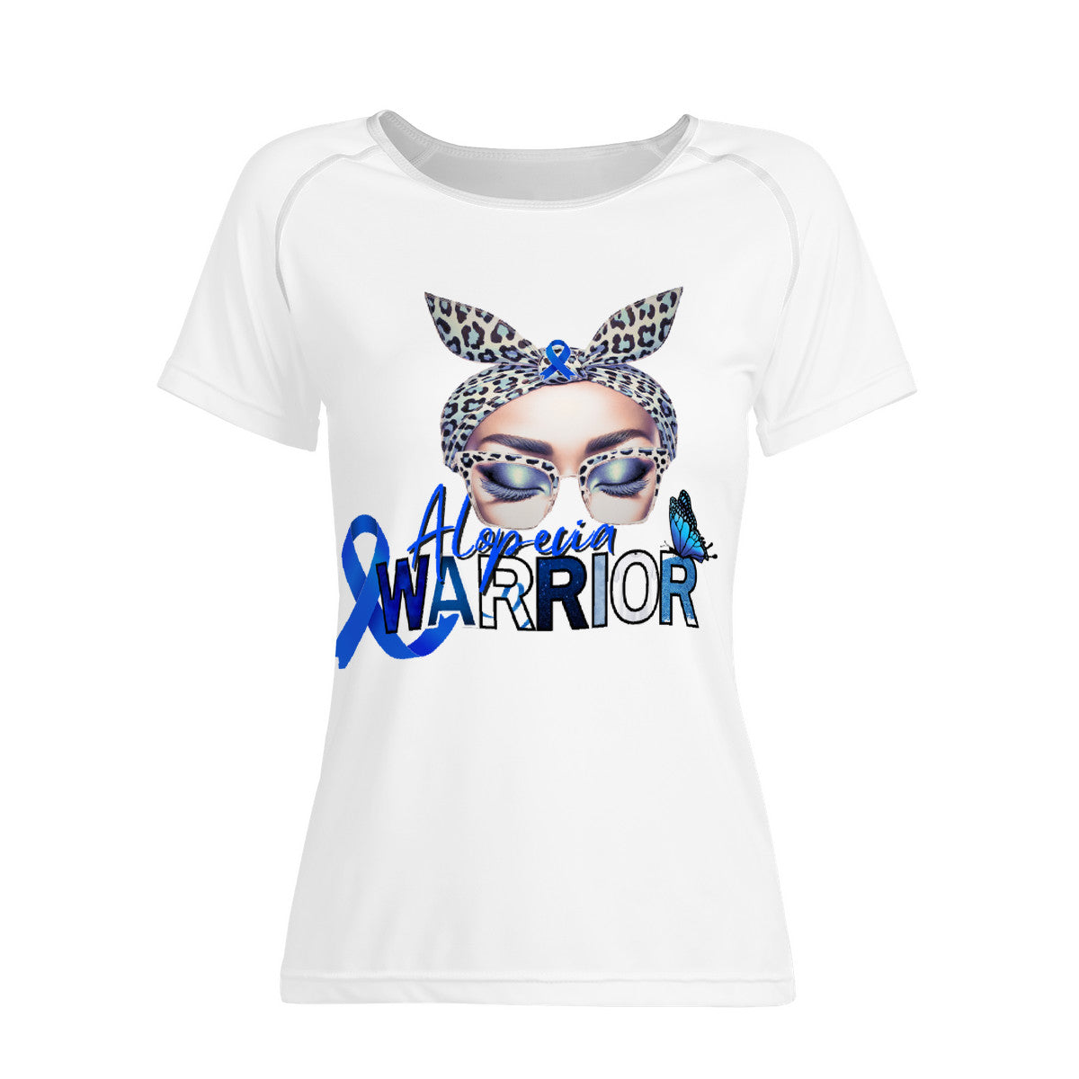 D65 Alopecia Warrior Print T shirt