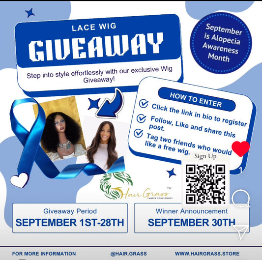 In support of Alopecia Awareness Month